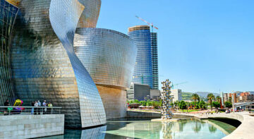 Le musée Guggenheim à Bilbao en Espagne