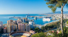 Ville de Malaga en Espagne